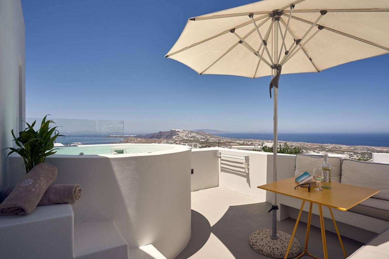Nova Luxury Suites Pyrgos Kallistis Ngoại thất bức ảnh